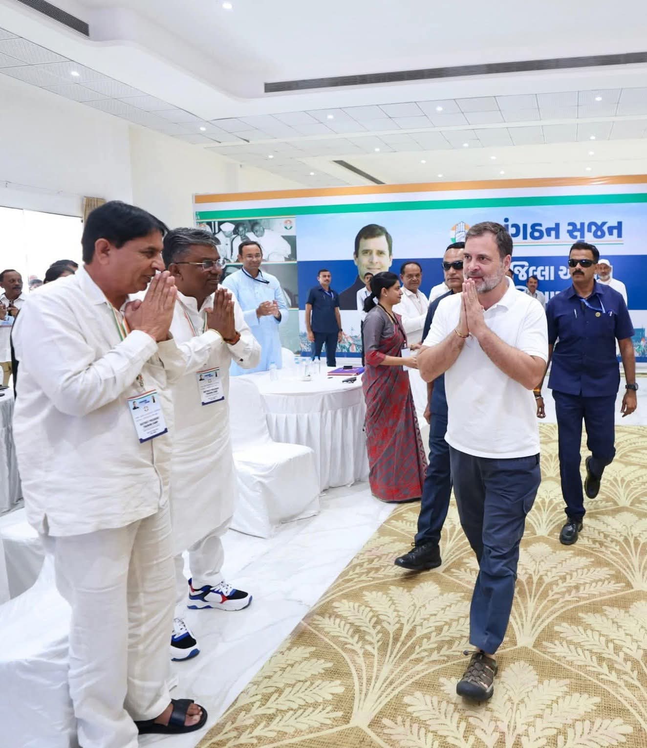 राहुल गांधी ने गुजरात में कांग्रेस जिलाध्यक्षों के प्रशिक्षण कार्यक्रम को किया संबोधित