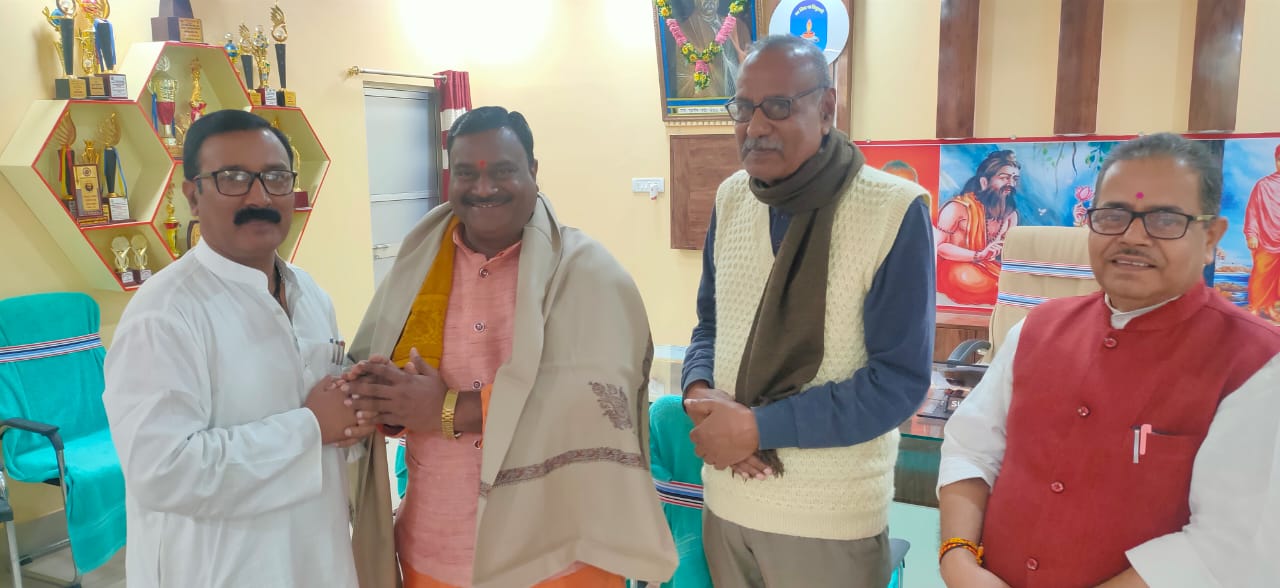 उत्तर बिहार के प्रदेश सचिव श्रीमान रामलाल जी का आज आनन्दराम ढांढनियाँ सरस्वती विद्या मंदिर, भागलपुर में आगमन