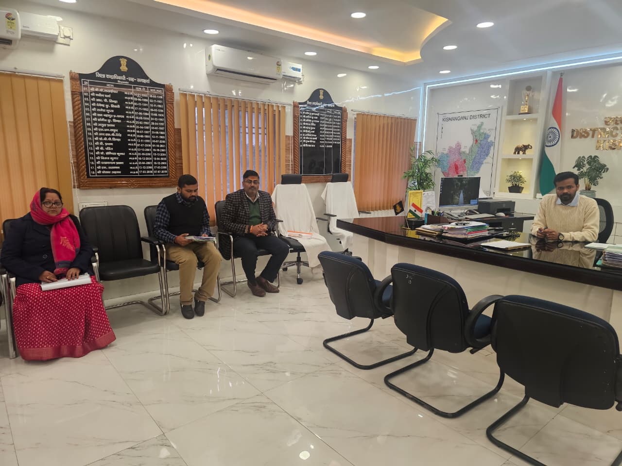 मुख्यमंत्री कलाकार पेंशन योजना के अंतर्गत पेंशनधारियों की अनुशंसा हेतु जिला स्तरीय समिति की बैठक