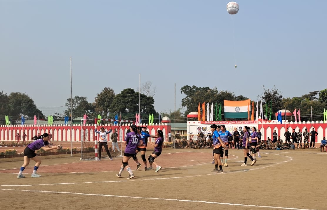 द्वितीय अखिल भारतीय पुलिस हैंडबॉल क्लस्टर 2025–26: दूसरे दिन रोमांचक मुकाबलों में पुलिस टीमों ने दिखाई ताकत